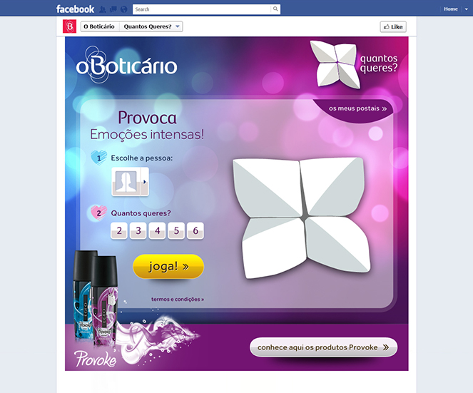O Boticário | App Quantos-Queres O Boticário | App Quantos-Queres