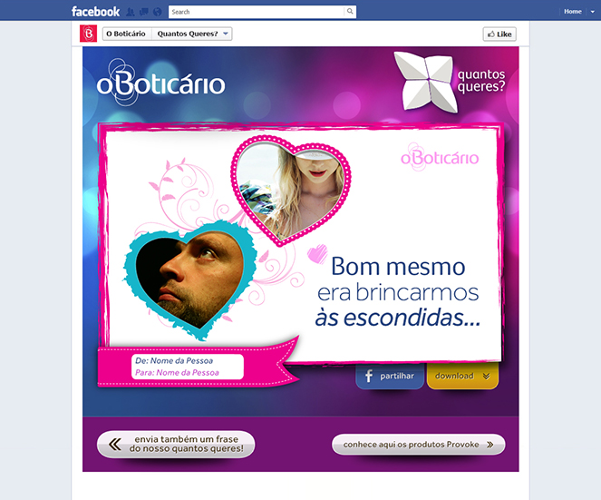 O Boticário | App Quantos-Queres O Boticário | App Quantos-Queres