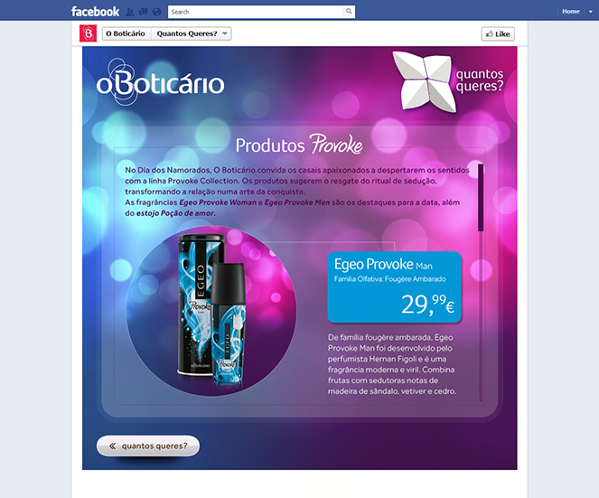 O Boticário | App Quantos-Queres O Boticário | App Quantos-Queres