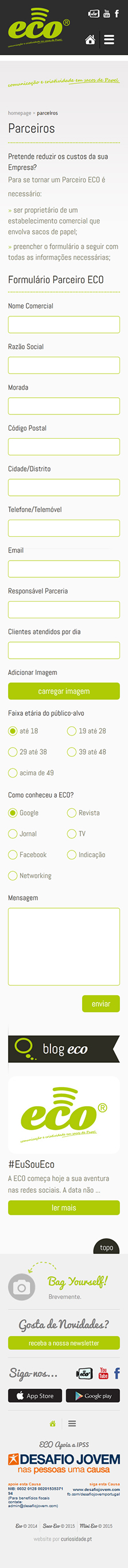 Versão Mobile